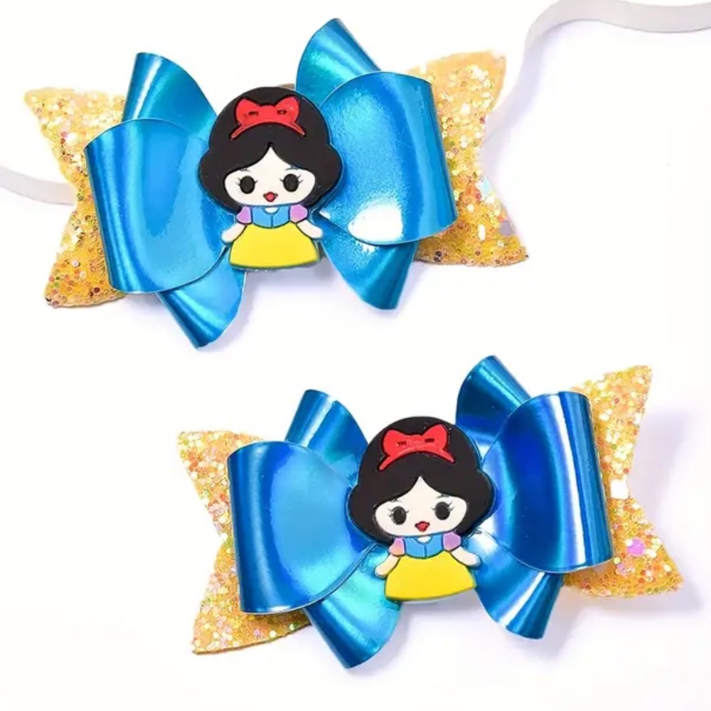 Snow White Hair Bows